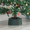 Gardenised Green Plastic Christmas Tree Stand With Screw Fastener QI003953 - alternate 6
